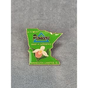 Telephone Pioneers of America US West Chapter #18 Lapel Pin Minnesota